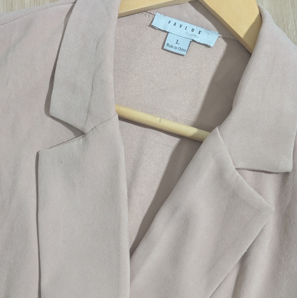 FAVLUX Women's Blazer in Dusty Rose